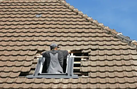 Pose de velux - Rougé